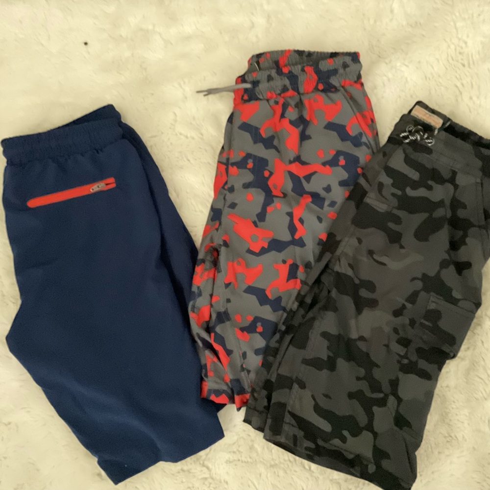 Bundle of shorts, size 10/12, two Hybrid Eddie Bauer and one weatherproof, GUC